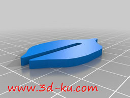 3D打印模型3D金鱼拼图的图片