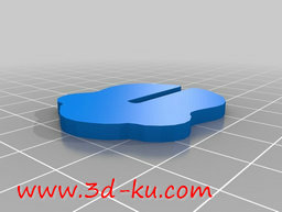 3D打印模型3D金鱼拼图的图片