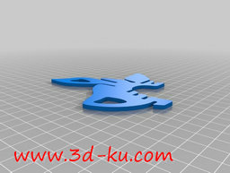 3D打印模型3D金鱼拼图的图片