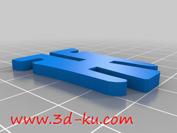 3D打印模型3D金鱼拼图的图片