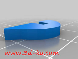 3D打印模型3D金鱼拼图的图片