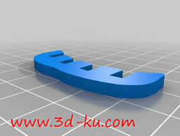 3D打印模型3D金鱼拼图的图片