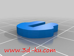 3D打印模型3D金鱼拼图的图片