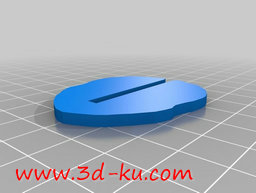 3D打印模型3D金鱼拼图的图片