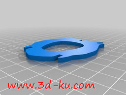 3D打印模型3D金鱼拼图的图片