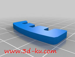 3D打印模型3D金鱼拼图的图片