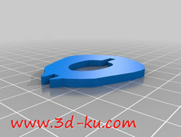3D打印模型3D金鱼拼图的图片