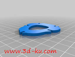 3D打印模型3D金鱼拼图的图片