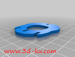 3D打印模型3D金鱼拼图的图片