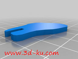 3D打印模型3D金鱼拼图的图片