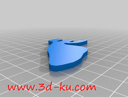 3D打印模型3D金鱼拼图的图片