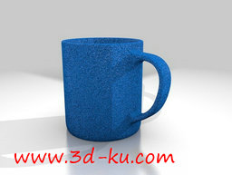 3D打印模型紫色的茶杯的图片