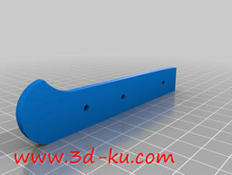 3D打印模型可更换的水果刀柄的图片