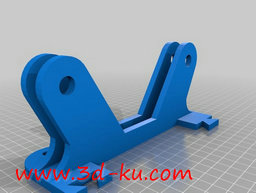 3D打印模型3D打印线材圆盘架座的图片