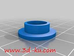 3D打印模型3D打印线材圆盘架座的图片
