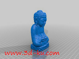 3D打印模型佛祖像的图片