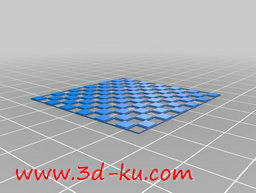 3D打印模型蜘蛛图案跳棋的图片