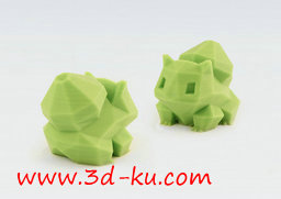 3D打印模型Pokémon Go蛙的图片