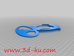 3D打印模型里约奥运会官方标志的图片