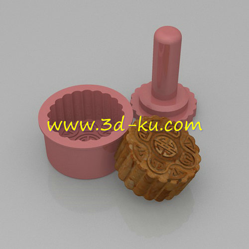 月饼模具模型的图片1