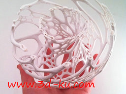 3D打印模型蜂窝灯的图片