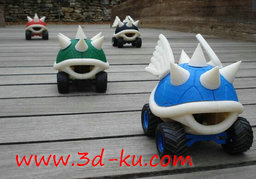 3D打印模型高功率版龟壳赛车-2的图片