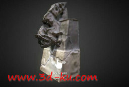 消防蛇3D打印模型的图片