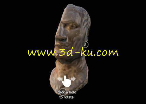 凯撒大帝3D打印模型的图片1