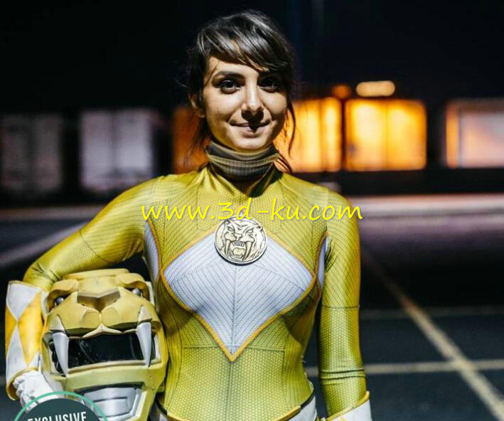 黄色电源游侠头盔模型的图片1