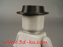 3D打印模型绅士帽子的图片