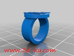 3D打印模型基督戒指的图片