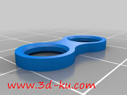 3D打印模型个性的螺丝手链的图片