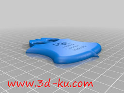 3D打印模型美国联邦调查局胸盾的图片