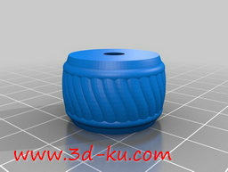3D打印模型将这些头骨串在一起，的图片