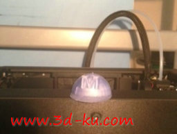 3D打印模型一款棒球帽装饰品的图片