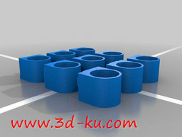 3D打印模型打印代表自己的字母戒的图片