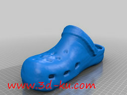 3D打印模型非常受欢迎的一款凉鞋的图片
