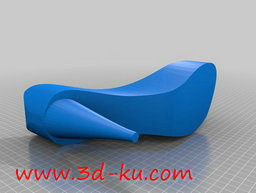 3D打印模型一体成型的3D高跟鞋的图片