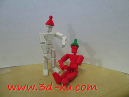 3D打印模型天气变凉啦，给机器人的图片