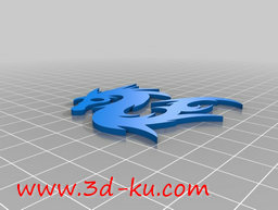 3D打印模型一对可佩带耳环的图片