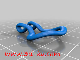 3D打印模型可以将你的钻石戒指挂在上面的图片