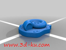3D打印模型海螺挂饰的图片