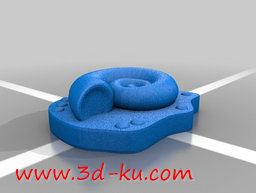 3D打印模型海螺挂饰的图片