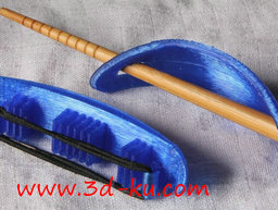 3D打印模型筷子发髻的图片