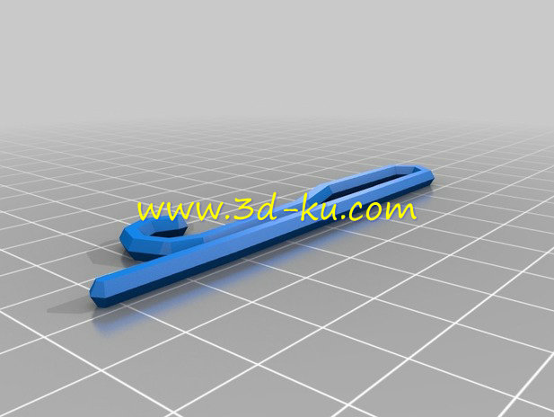 一款简单的发卡造型模型的图片2