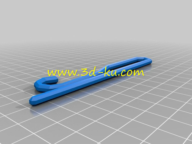 一款简单的发卡造型模型的图片5
