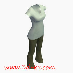 3D打印模型女式通勤工装的图片