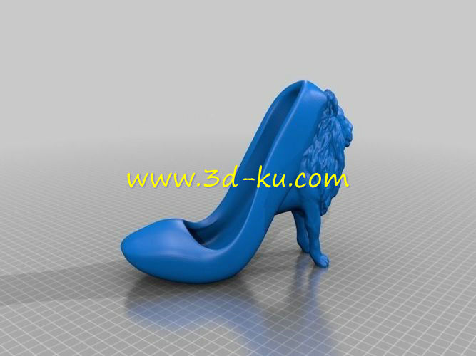 狮子高跟鞋模型的图片2