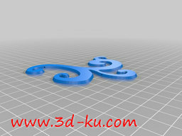 3D打印模型连衣裙的图片