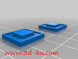 3D打印模型晚上会发亮的耳环的图片